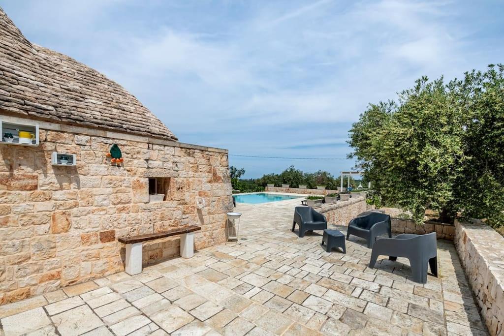 卡斯特拉纳格罗泰Trullo Oasi Santo Stefano - Private Pool别墅 外观 照片