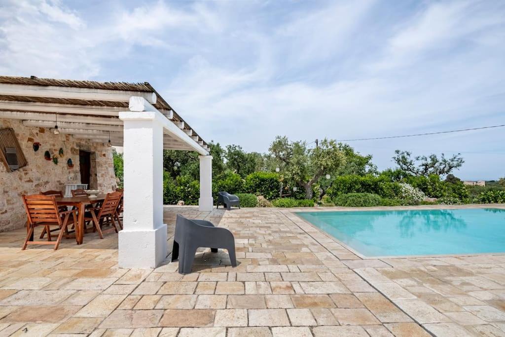 卡斯特拉纳格罗泰Trullo Oasi Santo Stefano - Private Pool别墅 外观 照片
