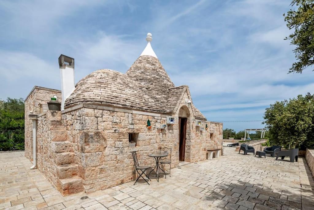 卡斯特拉纳格罗泰Trullo Oasi Santo Stefano - Private Pool别墅 外观 照片