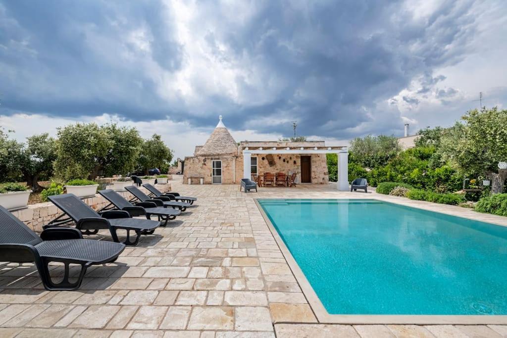 卡斯特拉纳格罗泰Trullo Oasi Santo Stefano - Private Pool别墅 外观 照片